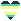 gray teal and yellow autistic flag pixel heart