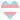 trans flag pixel heart